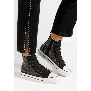 Tenisi High-Top Revieta V2 negri