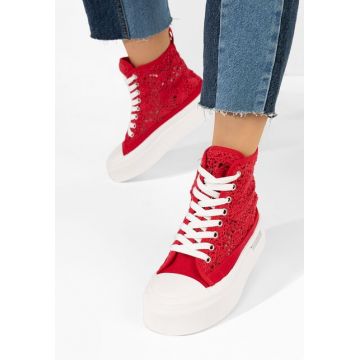 Tenisi inalti dama Divana rosii