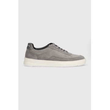 Filling Pieces sneakers din piele întoarsă Mondo Squash culoarea gri 46733733041