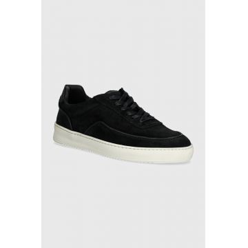 Filling Pieces sneakers din piele intoarsă Mondo Suede Lux culoarea negru, 46755071861