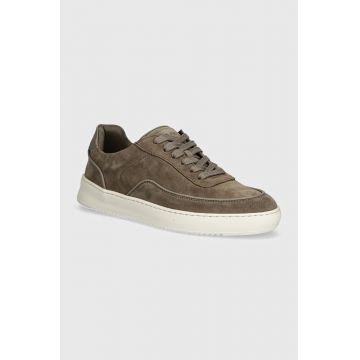 Filling Pieces sneakers din piele intoarsă Mondo Suede Lux culoarea verde, 46755071108