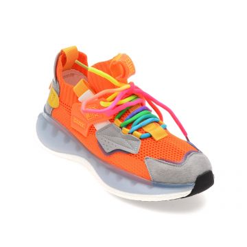 Pantofi sport GRYXX portocalii, 221035, din material textil