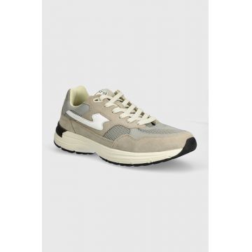 Stepney Workers Club sneakers Amiel S-Strike Suede Mix culoarea gri, YP01535