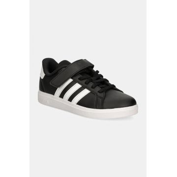 adidas sneakers pentru copii GRAND COURT 2.0 EL C culoarea negru, IE5995