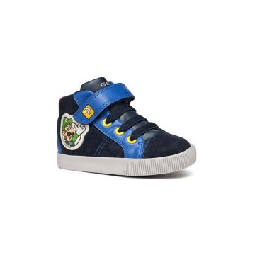 Geox sneakers pentru copii KILWI culoarea albastru marin, B46A7B.022BC
