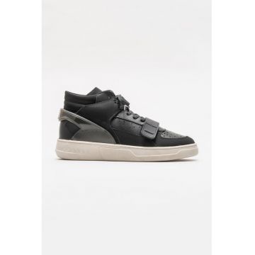 Pantofi sport mid-cut din piele