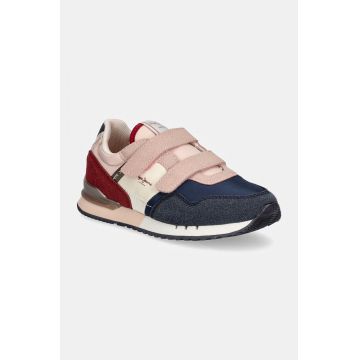Pepe Jeans sneakers LONDON COLORS culoarea albastru marin, PGS40007