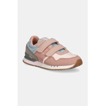 Pepe Jeans sneakers LONDON COLORS culoarea roz, PGS40007
