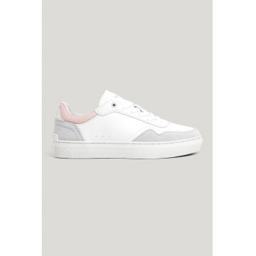 Pantofi sport cu insertii de piele intoarsa