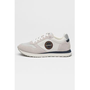 Pantofi sport cu insertii de piele intoarsa Nova