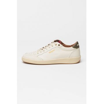 Pantofi sport de piele cu talpa plata