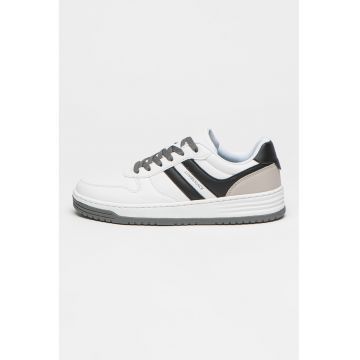 Pantofi sport de piele ecologica cu garnituri contrastante Focus