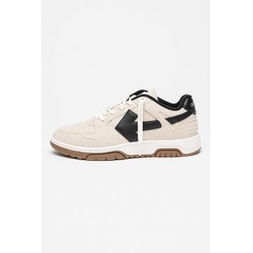 Pantofi sport din material textil cu logo