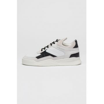 Pantofi sport wedge de piele