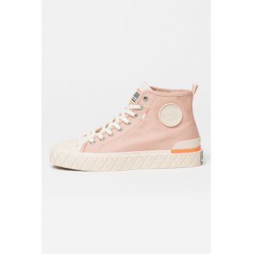 Tenisi din bumbac organic cu logo