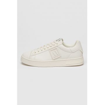 Pantofi sport cu logo si sireturi