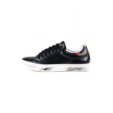 Pantofi sport de piele cu imprimeu