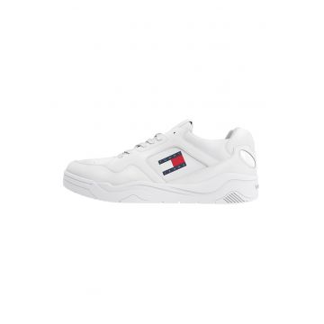 Pantofi sport low-cut de piele