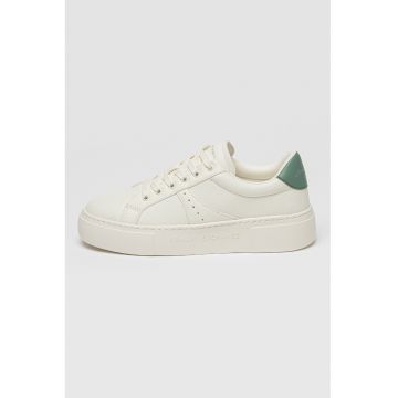 Pantofi sport low cut din piele ecologica