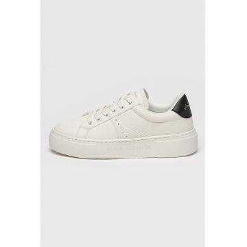 Pantofi sport low cut din piele ecologica