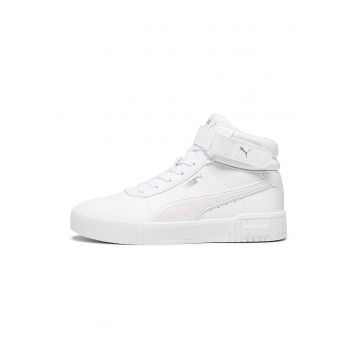 Pantofi sport mid-high de piele ecologica si piele Carina 2.0