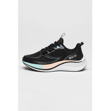 Tenisi cu logo si talpa wedge