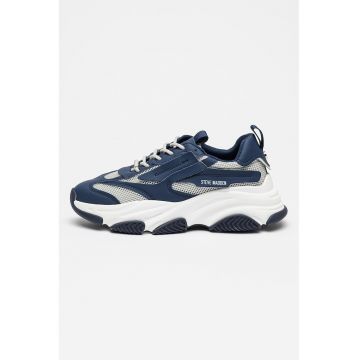 Pantofi sport cu insertii de plasa Possess