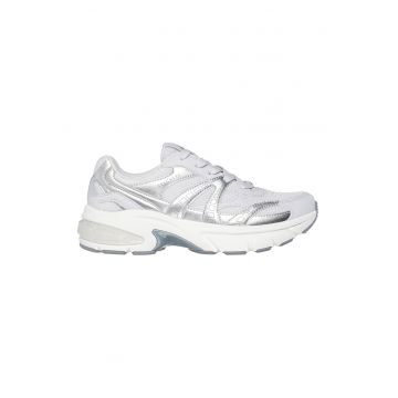 Pantofi sport din material textil cu segmente din piele ecologica Shadow