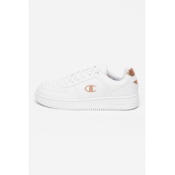 Pantofi sport din piele ecologica cu detalii logo Andy