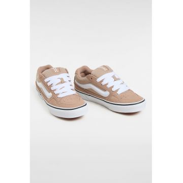 Pantofi sport din piele intoarsa cu sireturi