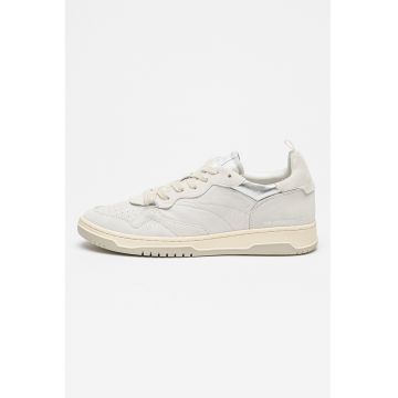 Pantofi sport din piele si piele intoarsa Easton