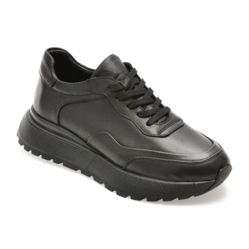 Pantofi sport GRYXX negri, M7659, din piele naturala