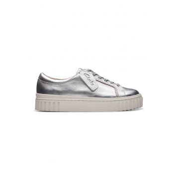 Pantofi sport low-cut de piele