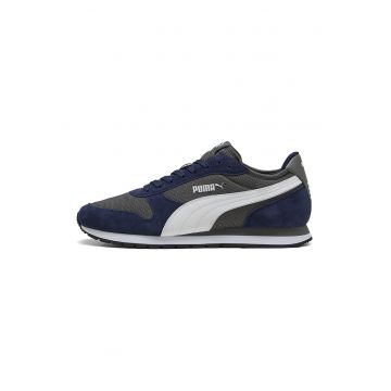 Pantofi sport St Miller de piele intoarsa si plasa