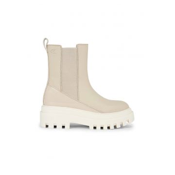 Ghete  pentru Femei - chunky boot chelsea lth - YW0YW01286-PA5 - Gri