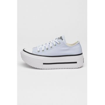 Pantofi sport canvas cu platforma Lift Double