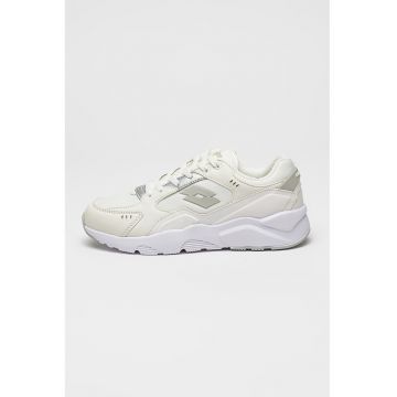 Pantofi sport low-cut din piele ecologica cu insertii din material textil Gali