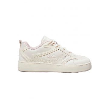 Pantofi sport  pentru Femei - basket cupsole low ml mix - YW0YW01567-02Y - Alb