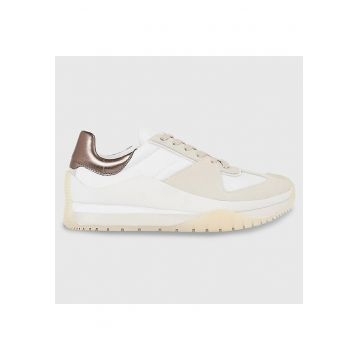 Pantofi sport  pentru Femei - origin runner lace up - HW0HW01879-YBR - Alb