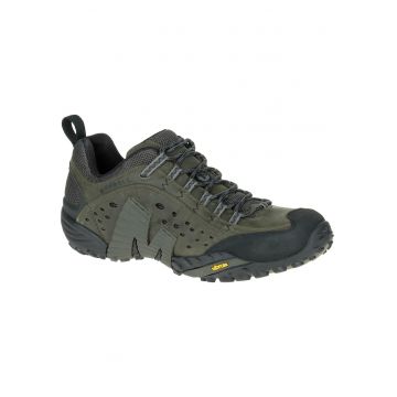 Ghete trekking barbati Intercept J559595 -  Piele nabuc - Kaki