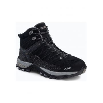 Pantofi de trekking -  Piele - Negru/Gri