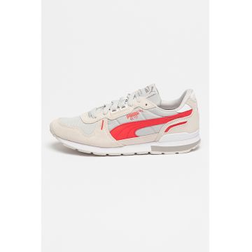 Pantofi sport cu insertii de piele intoarsa RX 737 OG