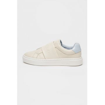 Pantofi sport din piele cu logo