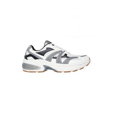 Pantofi sport din plasa cu garnituri din piele ecologica Shadow Stel