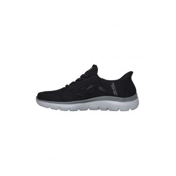 Pantofi sport slip-on din material textil cu perforatii Summits
