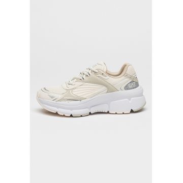 Pantofi sport unisex cu segmente din material sintetic