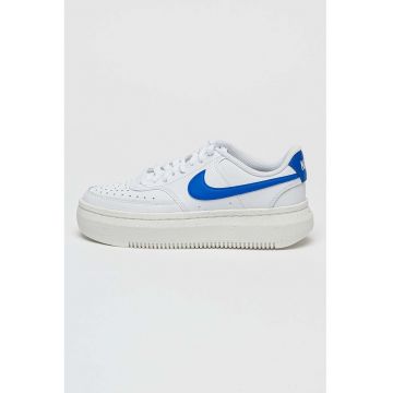 Pantofi sport Court Vision Alta din piele si piele ecologica