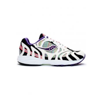 Pantofi sport cu garnituri de piele intoarsa Grid Azura 2000