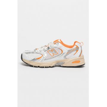 Pantofi sport cu garnituri din piele ecologica 530