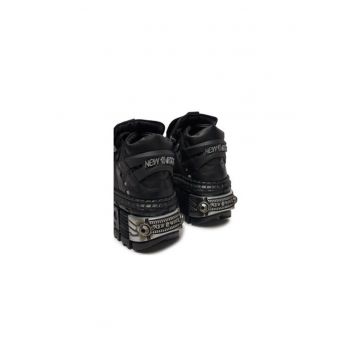 Pantofi sport dama  305268334 - Piele naturala - 40 EU - Negru